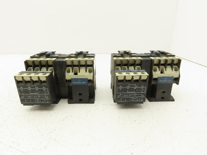 Telemecanique Motor Starter Reversing Contactor 575V 7.5HP 25A 3 PH Set Lot of 2