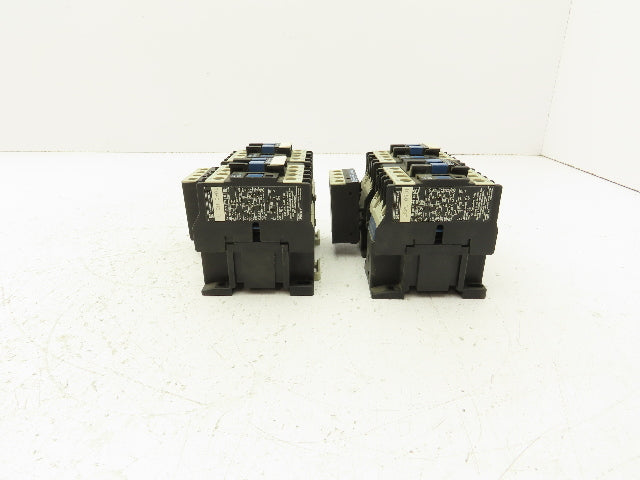 Telemecanique Motor Starter Reversing Contactor 575V 7.5HP 25A 3 PH Set Lot of 2