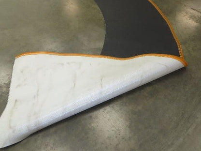 Transnorm TS1500/140 90° Conveyor Flat Belt 35"W x 72"IR B7235S96G90FC/140PG