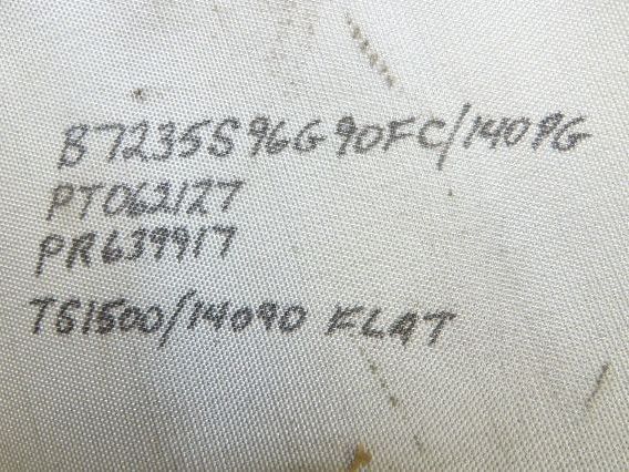 Transnorm TS1500/140 90° Conveyor Flat Belt 35"W x 72"IR B7235S96G90FC/140PG