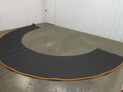 Transnorm TS1500/140 90° Conveyor Flat Belt 35"W x 72"IR B7235S96G90FC/140PG