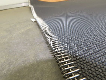 Transnorm TS1500/140 90° Conveyor Flat Belt 35"W x 72"IR B7235S96G90FC/140PG