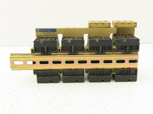 Telemecanique Contactor Rail Terminals Bus Bar 575V 6A 3 PH Lot of 4