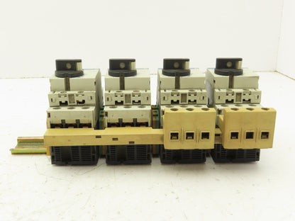 Telemecanique Contactor Rail Terminals Bus Bar 575V 6A 3 PH Lot of 4