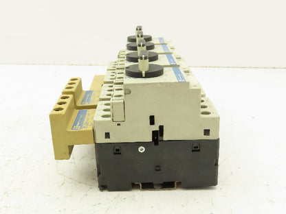 Telemecanique Contactor Rail Terminals Bus Bar 575V 6A 3 PH Lot of 4
