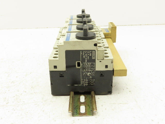 Telemecanique Contactor Rail Terminals Bus Bar 575V 6A 3 PH Lot of 4