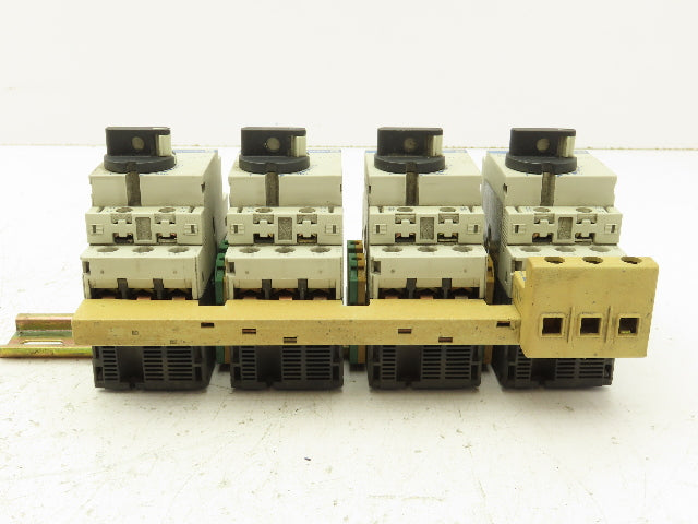 Telemecanique Contactor Rail Terminals Bus Bar 575V 6A 3 PH Lot of 4