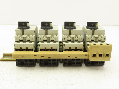 Telemecanique Contactor Rail Terminals Bus Bar 575V 6A 3 PH Lot of 4
