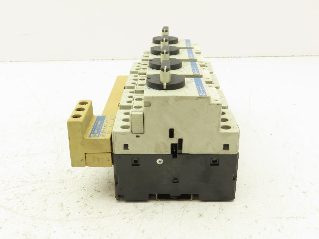 Telemecanique Contactor Rail Terminals Bus Bar 575V 6A 3 PH Lot of 4