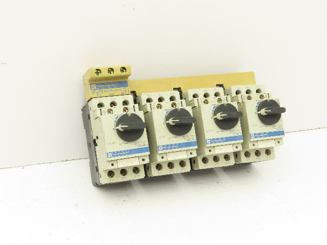 Telemecanique Contactor Rail Terminals Bus Bar 575V 6A 3 PH Lot of 4