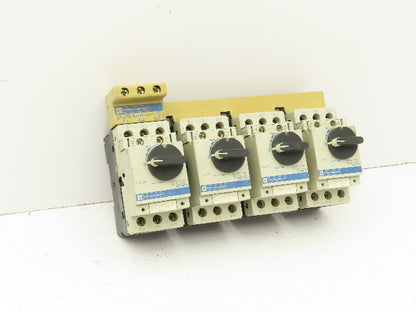 Telemecanique Contactor Rail Terminals Bus Bar 575V 6A 3 PH Lot of 4