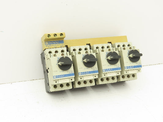 Telemecanique Contactor Rail Terminals Bus Bar 575V 6A 3 PH Lot of 4