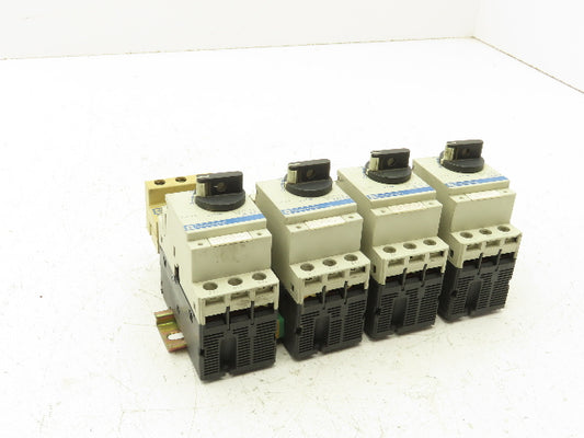 Telemecanique Contactor Rail Terminals Bus Bar 575V 6A 14A 3 PH Lot of 4