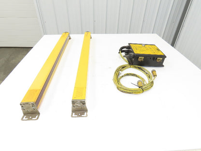 STI MiniSafe Banner MS4500 Light Curtain Transmitter & Receiver MS4532R/MS4532X