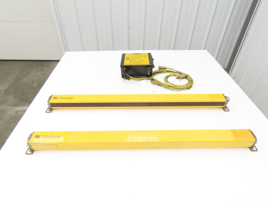 STI MiniSafe Banner MS4500 Light Curtain Transmitter & Receiver MS4532R/MS4532X