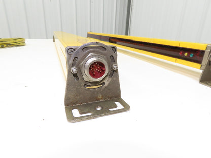 STI MiniSafe Banner MS4500 Light Curtain Transmitter & Receiver MS4532R/MS4532X