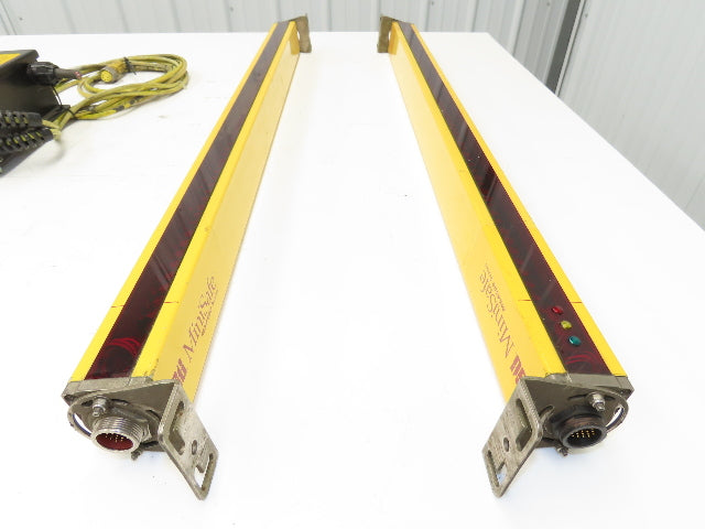 STI MiniSafe Banner MS4500 Light Curtain Transmitter & Receiver MS4532R/MS4532X