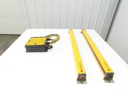 STI MiniSafe Banner MS4500 Light Curtain Transmitter & Receiver MS4532R/MS4532X