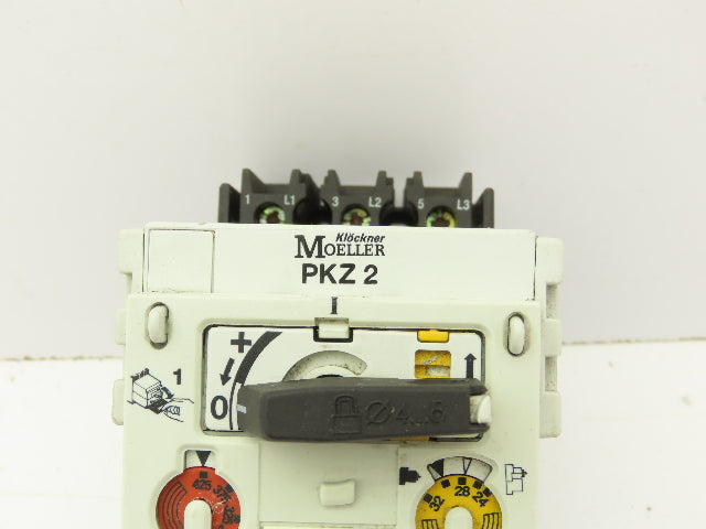 Klockner Moeller ZM-32-PKZ 2 Motor Starter 600V 30HP 32A 3 PH