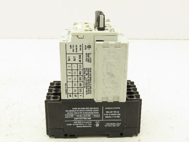 Klockner Moeller ZM-32-PKZ 2 Motor Starter 600V 30HP 32A 3 PH