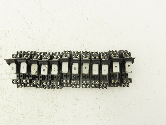 Elesta SGR282 Socket Relay With Base 24VDC 8A Lot Of 12