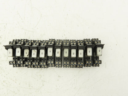 Elesta SGR282 Socket Relay With Base 24VDC 8A Lot Of 12