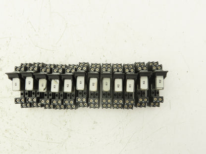 Elesta SGR282 Socket Relay With Base 24VDC 8A Lot Of 12