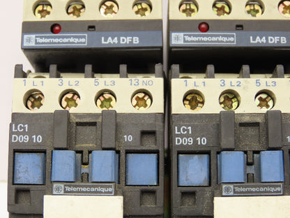 Telemecanique Contactor Rail Terminals 575V 7.5HP 25A 3 PH Lot of 5