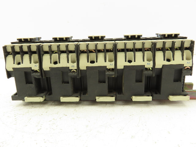 Telemecanique Contactor Rail Terminals 575V 7.5HP 25A 3 PH Lot of 5