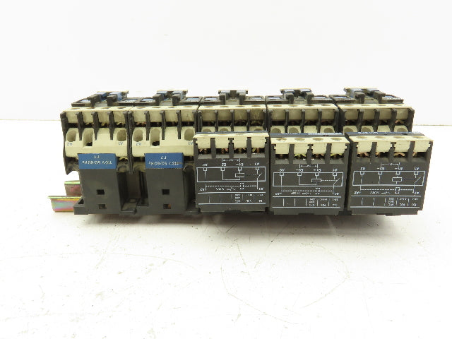 Telemecanique Contactor Rail Terminals 575V 7.5HP 25A 3 PH Lot of 5