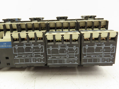 Telemecanique Contactor Rail Terminals 575V 7.5HP 25A 3 PH Lot of 5
