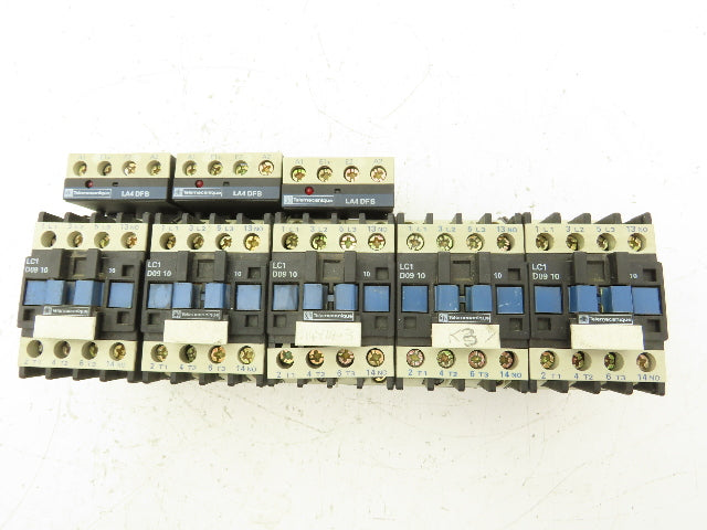 Telemecanique Contactor Rail Terminals 575V 7.5HP 25A 3 PH Lot of 5