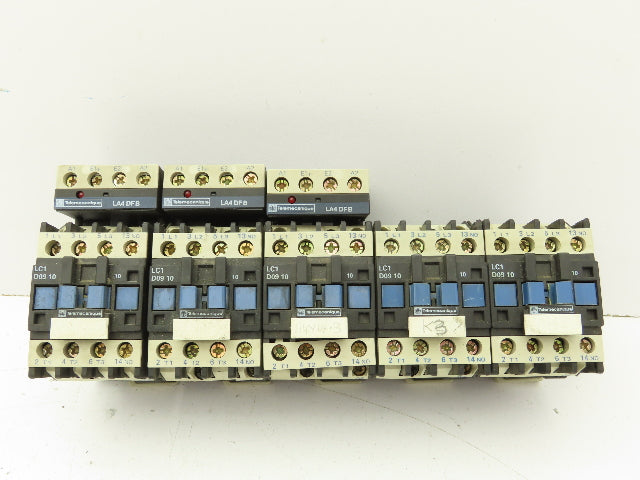 Telemecanique Contactor Rail Terminals 575V 7.5HP 25A 3 PH Lot of 5