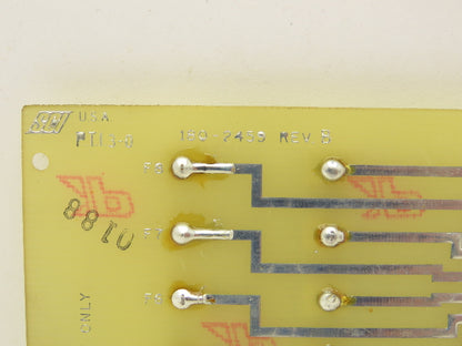 SCI PTI 3-0 180-2459 Fuse Card Rev B Lot of 3