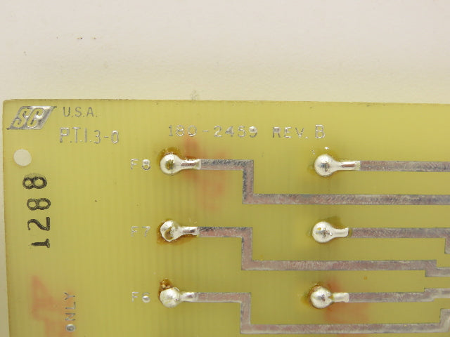 SCI PTI 3-0 180-2459 Fuse Card Rev B Lot of 3