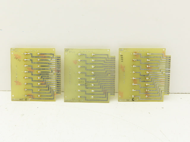 SCI PTI 3-0 180-2459 Fuse Card Rev B Lot of 3