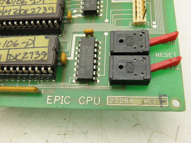 SCI Epic MSID/SSD/AFL CPU Circuit Board 22288 Rev F/52013 Rev C Lot of 2
