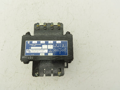 General Signal W500 industrial Control Transformer .500kVA 220/480V