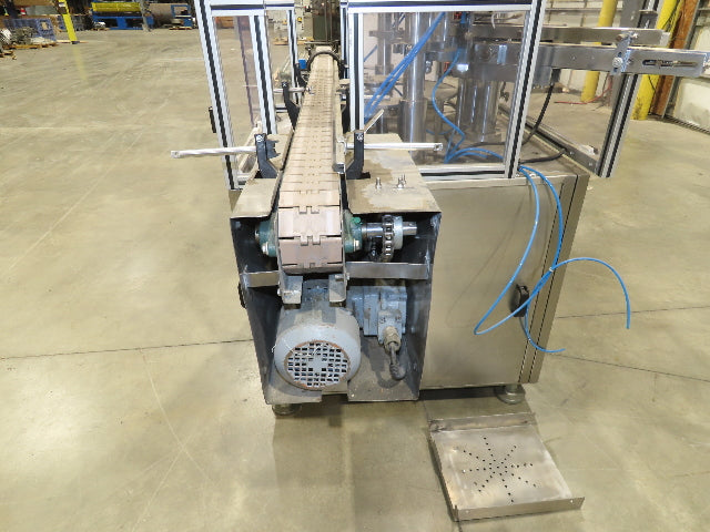 Jet Pack Machines Indexing Feed Table Bottle Conveyor