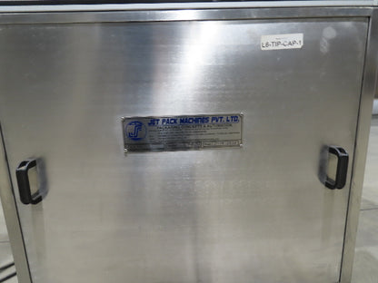 Jet Pack Machines Indexing Feed Table Bottle Conveyor