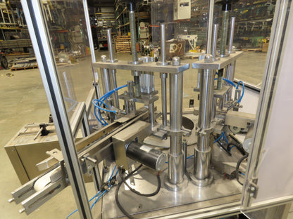 Jet Pack Machines Indexing Feed Table Bottle Conveyor