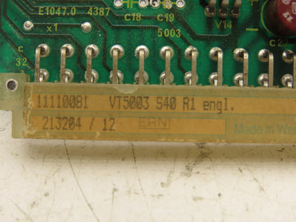 Rexroth VT5003 Proportional Amplifier Card Module