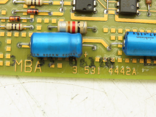 Cincinnati Milacron MBA 3 531 4442A Circuit Board