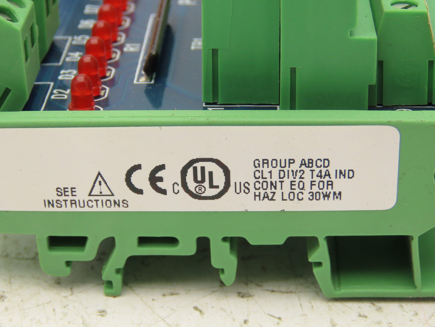 Automation Direct ZipLink ZL-LTB32-24 Sensor Input Module LED