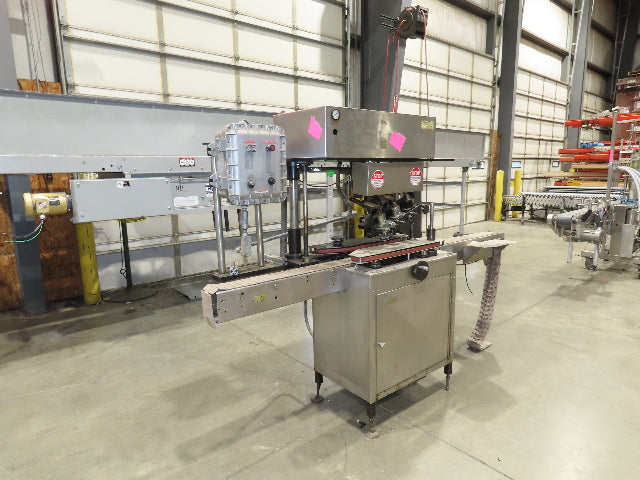Stainless Bottle Capping Torque Machine Bottle Conveyor