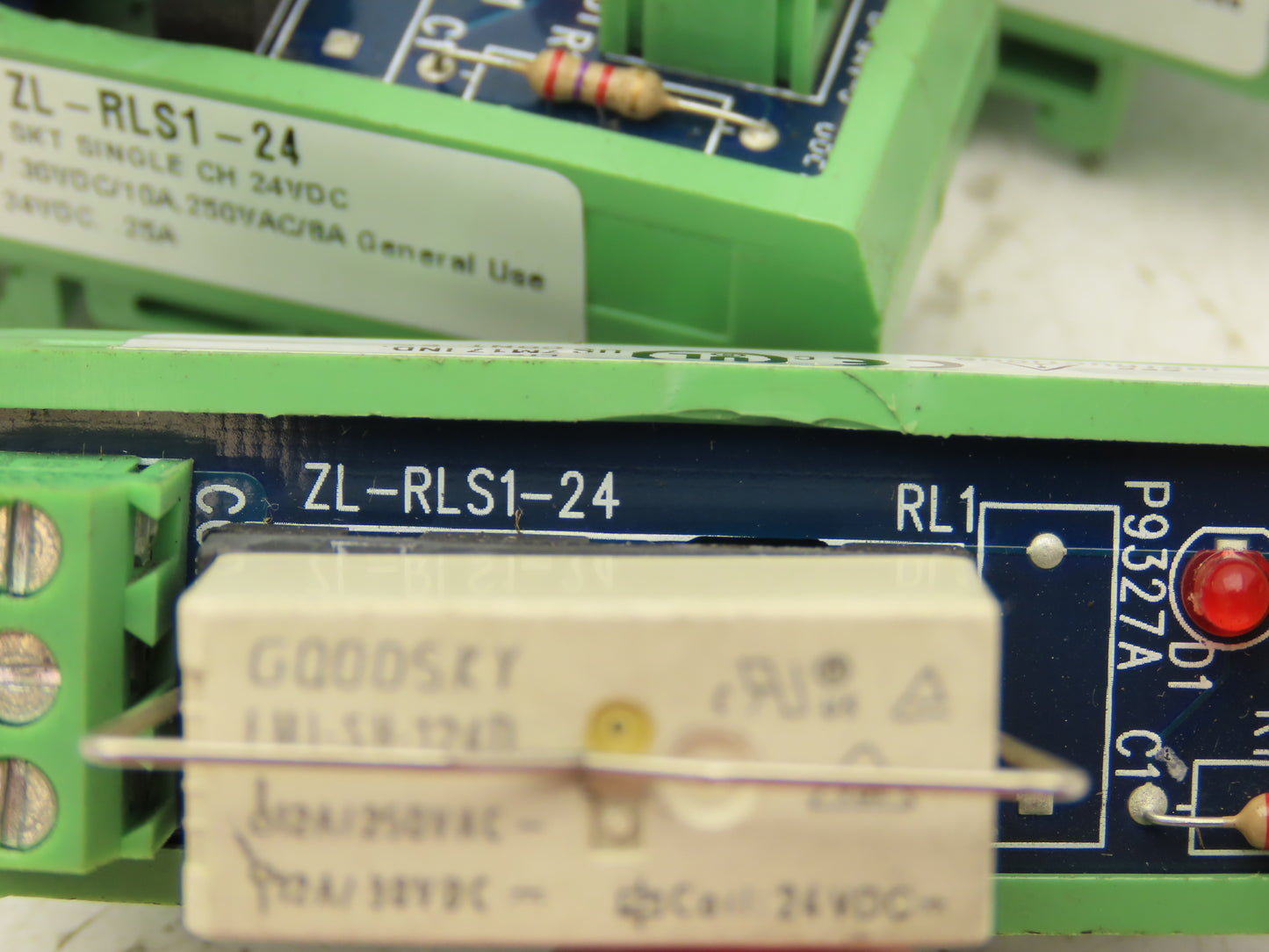 Automation Direct ZL-RLS1-24 Single Channel 24VDC Relay Lot of 3