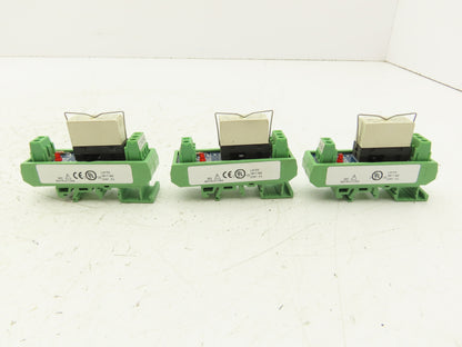 Automation Direct ZL-RLS1-24 Single Channel 24VDC Relay Lot of 3