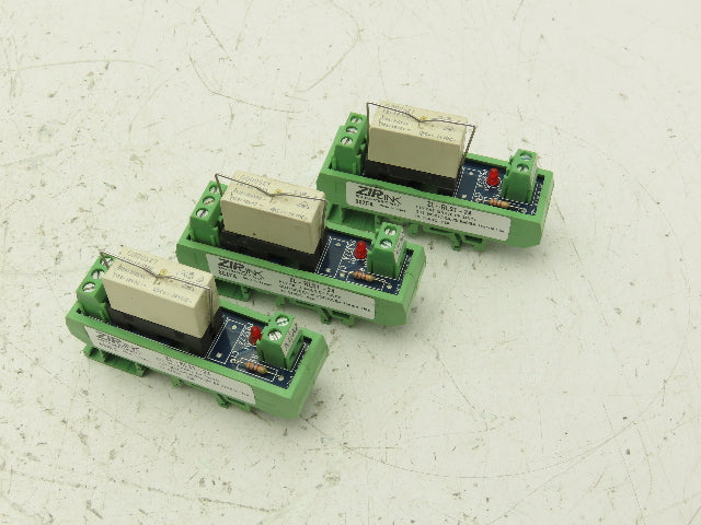 Automation Direct ZL-RLS1-24 Single Channel 24VDC Relay Lot of 3