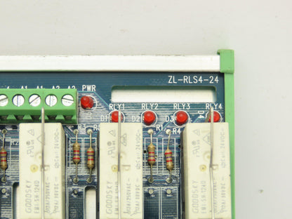 Automation Direct ZL-RLS4-24 Quad Channel 24VDC Relay Lot of 2