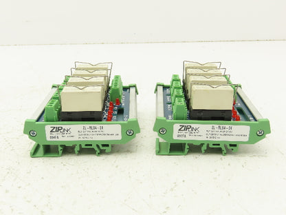 Automation Direct ZL-RLS4-24 Quad Channel 24VDC Relay Lot of 2